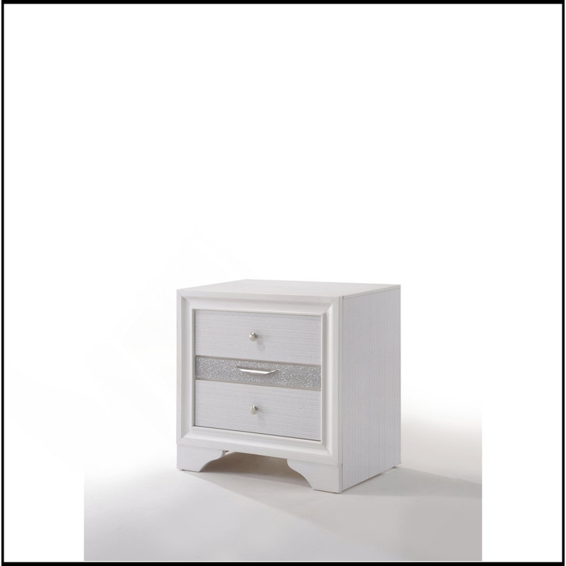 Table de nuit, Blanc