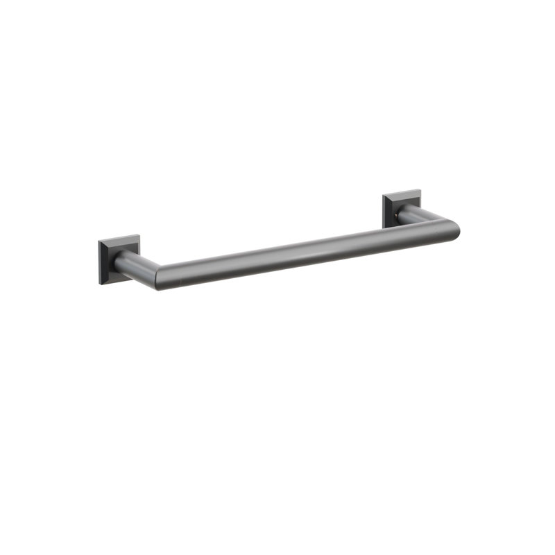 Barre à serviettes Emtek, Bronze frotté à l'huile, H 1,625 po x l 13,625 po x P 3,25 po