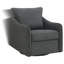 Fauteuil pivotant rembourré Kaisen-2109724432