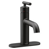 Gibson Single Hole Bathroom Faucet with Drain Assembly