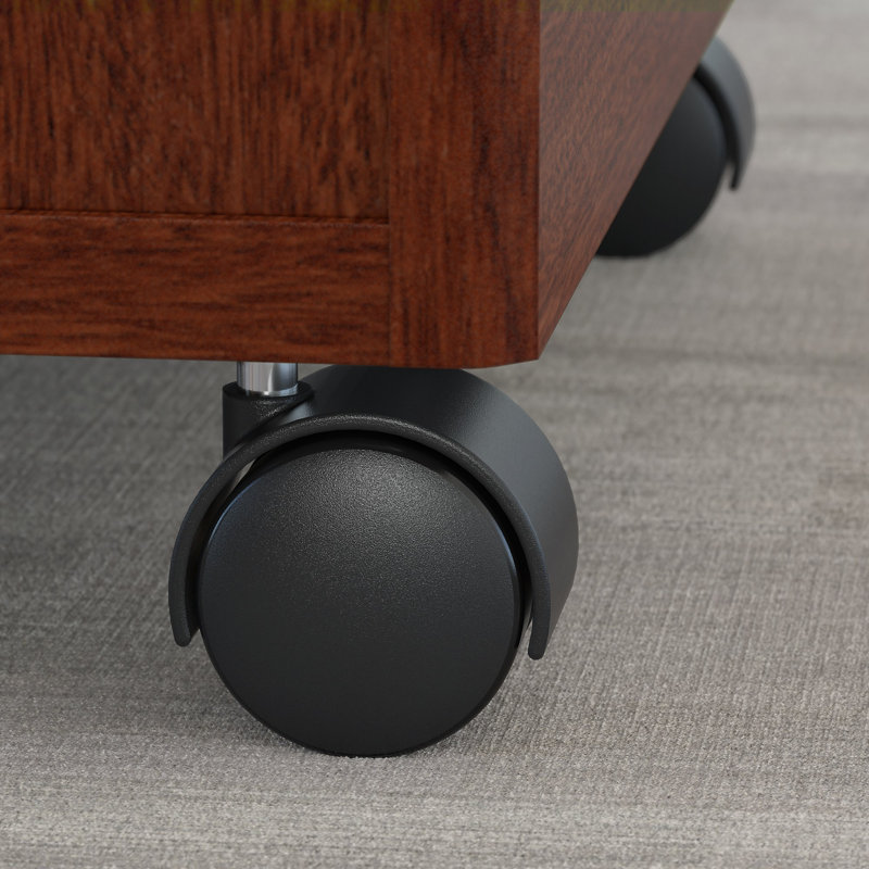 Office 500 Collection Executive Desk, Mahogany