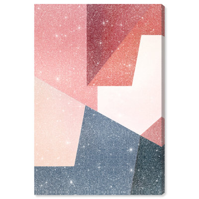 Aleranto Canvas Abstract Print by Oliver Gal, Black Frame, 10 x 15