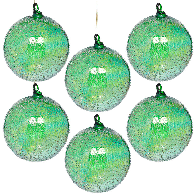 Sparkling Ombre Ornament, Small, 4.75 Inches