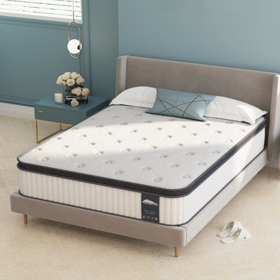 Alwyn Home Finton Medium  Innerspring Memory Foam Mattress