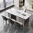White Rectangle Stone Desks-55980191