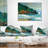 Lighthouse - Landscape Printed Throw Pillow
