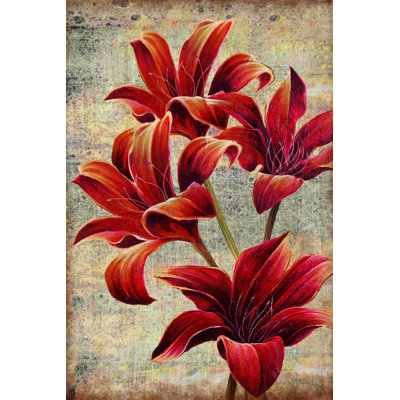 Big Ol Lilies 2 - Impression sur toile tendue
