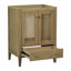 Base de meuble-lavabo de salle de bain sans lavabo
