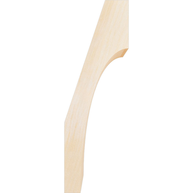Attelle de genou Westlake, Sapin de Douglas, Scié brut, H 18 po x l 4 po x P 6 po