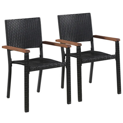 Bonine 2 - Person Rectangular Patio Dining Set