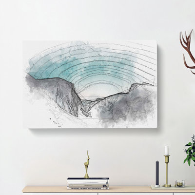 Yosemite Valley At Dusk - Wrapped Canvas