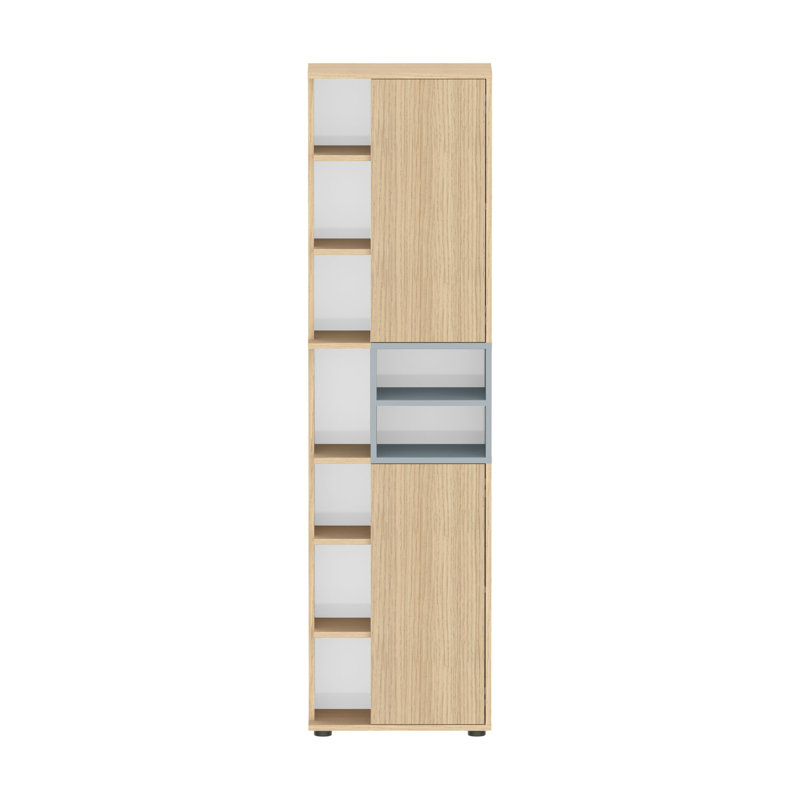 Shealee Linen Cabinet, Grey