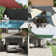 Calicia 100% Polyester Oxford 4.5m x 4.5m Square Shade Sail