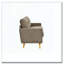 Canapé capitonné 67,7 po de largeur Mid-Century-1727471841