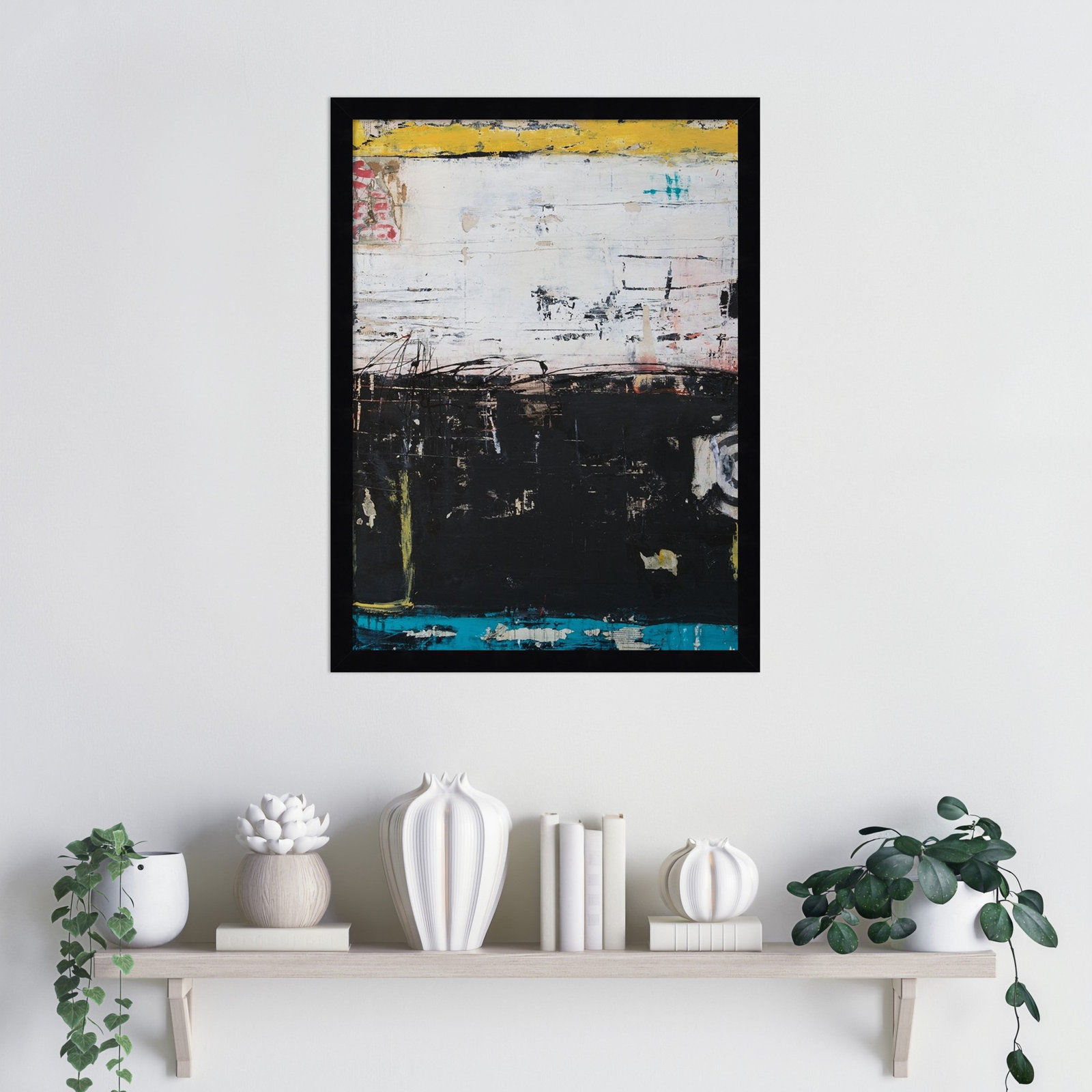 Down and Dirty Print by Erin Ashley, Black, 21" H x 16" W