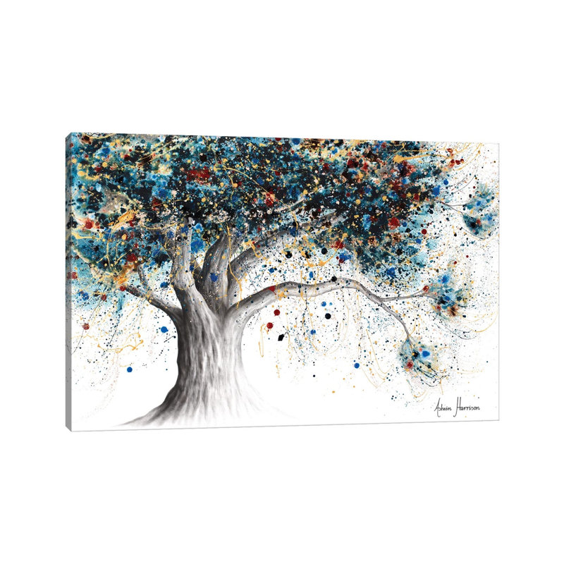 «The Midnight Potion Tree» par Ashvin Harrison, reproduction d'art sur toile tendue, H 40 po x l 60 po x 1,5 po