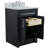25'' Single Bathroom Vanity with Carrara Marble Top