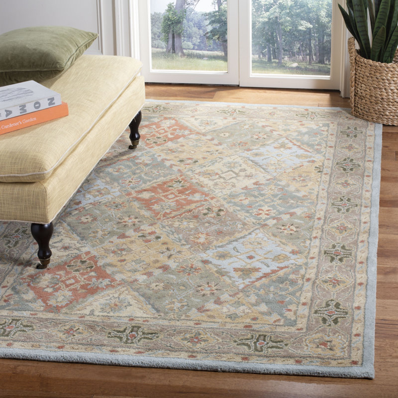 Albert Hand Tufted Wool Oriental Rug, Rectangle 2' x 3'