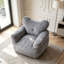 Fauteuil à billes, fauteuil à billes en fausse fourrure-129423061