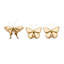 Mocha Butterfly Wall Decor Trio