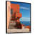 Black Floater Framed