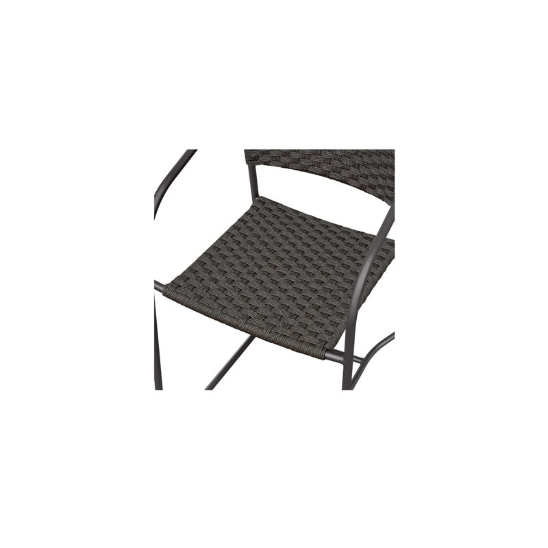 Zola Outdoor Bar Stool Natural, Brown, Brown, 26"