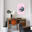 « palms on rose », impression sur toile-72412617-72412629-33358916