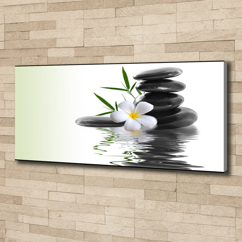 Zen Stones - Wrapped Canvas Print, Canvas, 50cm H x 125cm W