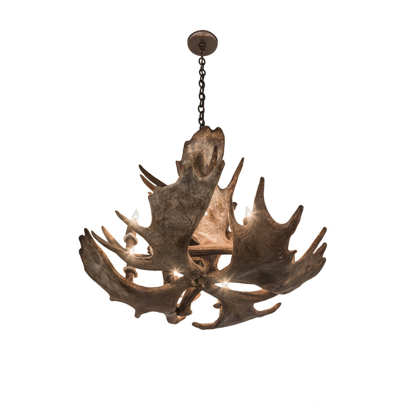 Rustic Lodge 10 - Light Chandelier