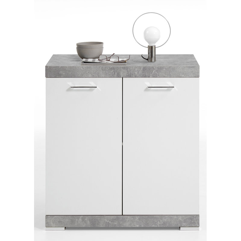 Charlton Sideboard, Grey/White
