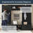 White 4-in-1 Detachable Hall Tree Entryway Storage with Cabinet, Drawers & Hooks-739724787