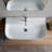 Scarabeo By Nameeks 16.6'' White Ceramic Rectangular Bathroom Sink with Overflow-33058978