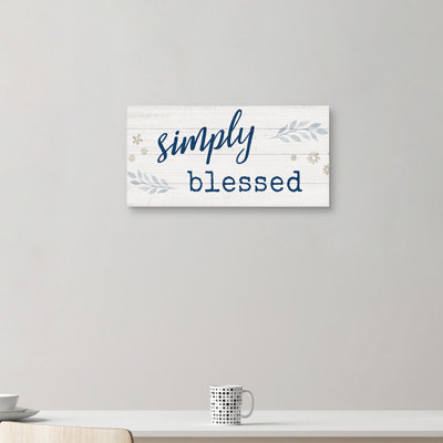 " Simply Blessed "