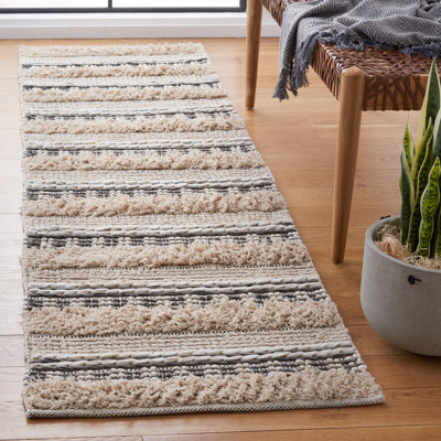 Babs Hand Woven Cotton Striped Rug