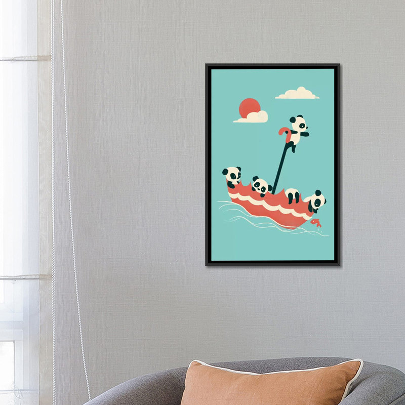 « float »-impression sur toile tendue, H 40 po x l 26 po x P 1,5 po, Toile tendue, Pas de tapis
