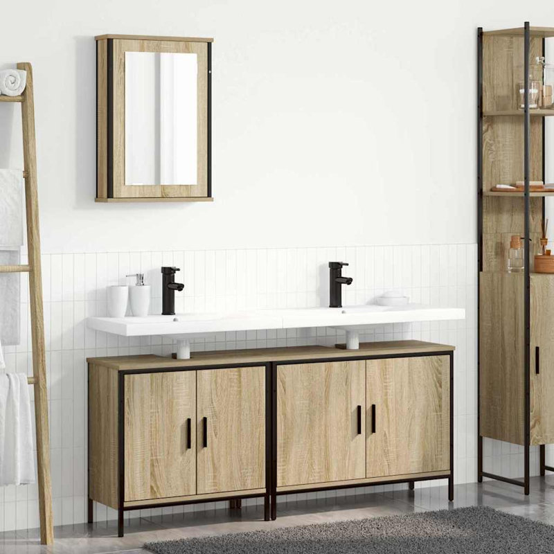 Frame Mounted Bathroom Cabinet