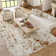 Bordas Machine Woven Abstract Area Rug