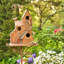 Large Copper Coloured Multi-Birdhouse Stakes