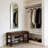 Adjustable Two-Tier Shoe Storage Bench-796378005