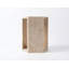 Table d'appoint luxueuse en marbre rose naturel luxueux - Accent géométrique élégant pour les espaces de vie modernes, compact et élégant-241780438