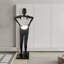Lampe sur pied en fibre de verre moderne et minimaliste