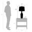 Lampe de table 29 po Alouise