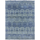 IKVLDC126SIBL Ikat Area Rug in Blue