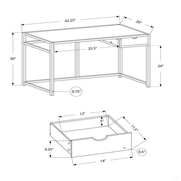 Dimensions du produit
