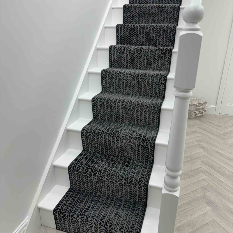 Stair Runner Solid Colour Area Rug, Runner 70 x 630 cm