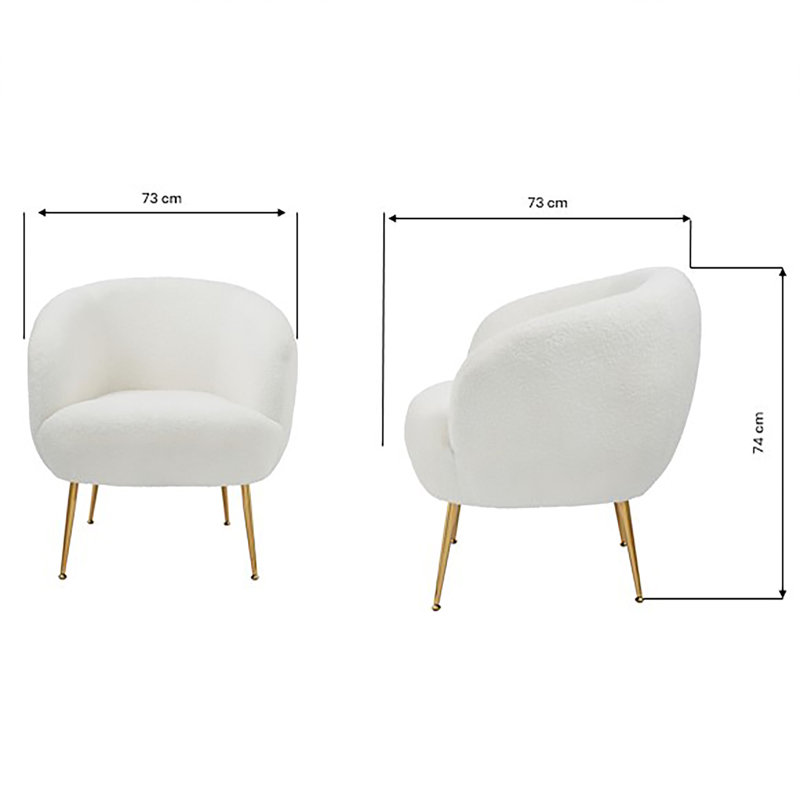 Upholstered Barrel Chair