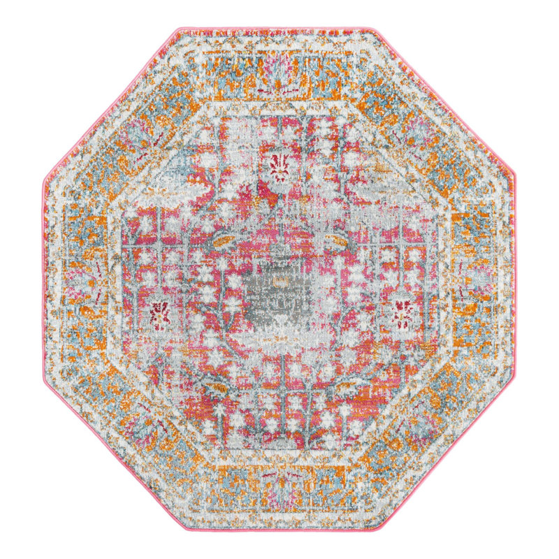 Haefner Oriental Indoor Rug, Octagon 4' x 4'
