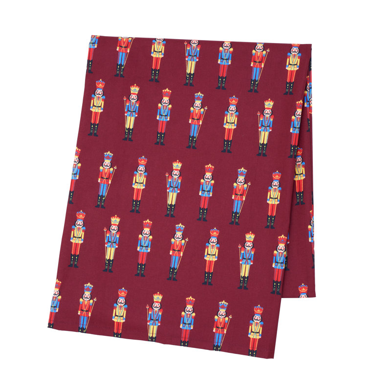 Christmas Nutcracker Cotton Table Cloth, 137x229cm