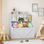 Solid Wood 89.9Cm Toy Storage in White