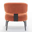 Chaise de loisir moderne à dossier minimaliste en velours-1958696857